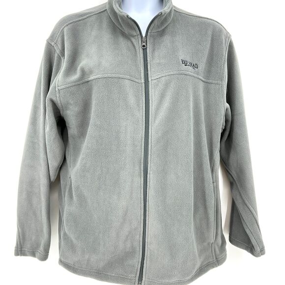RedHead Red Head Brand Co. Gray Fleece Jacket Size 2X - Picture 1 of 8